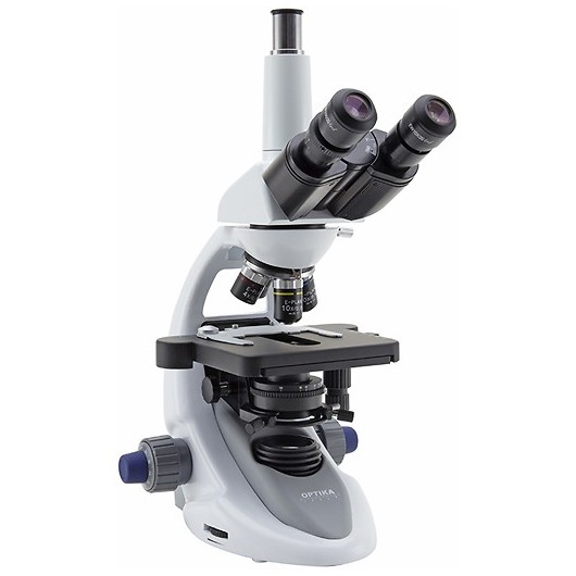 Microscope trinoculaire Optika B-293PLi 40x-1000x
