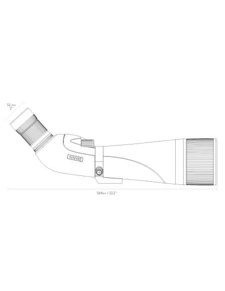 Longue-Vue Vantage HD 20-60x80 Hawke