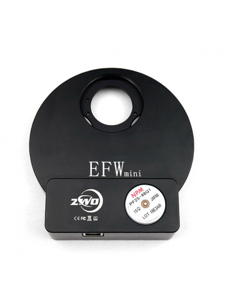 Mini roue à filtres motorisée ZWO pour 5 filtres 31.75 mm