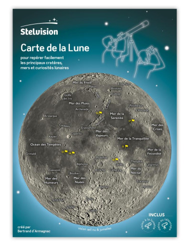 Carte de la Lune Stelvision